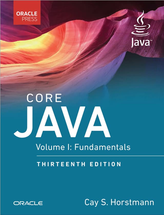 Core Java : Volume 1