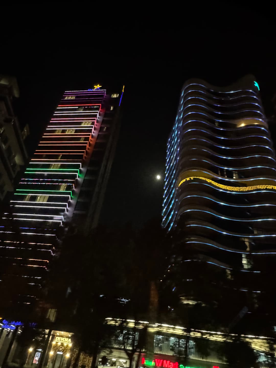 Skyscraper Night view