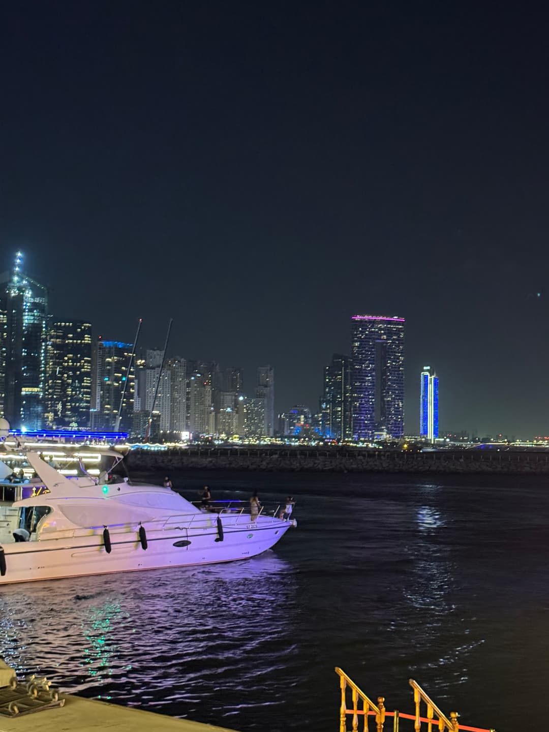 Yacht Night View