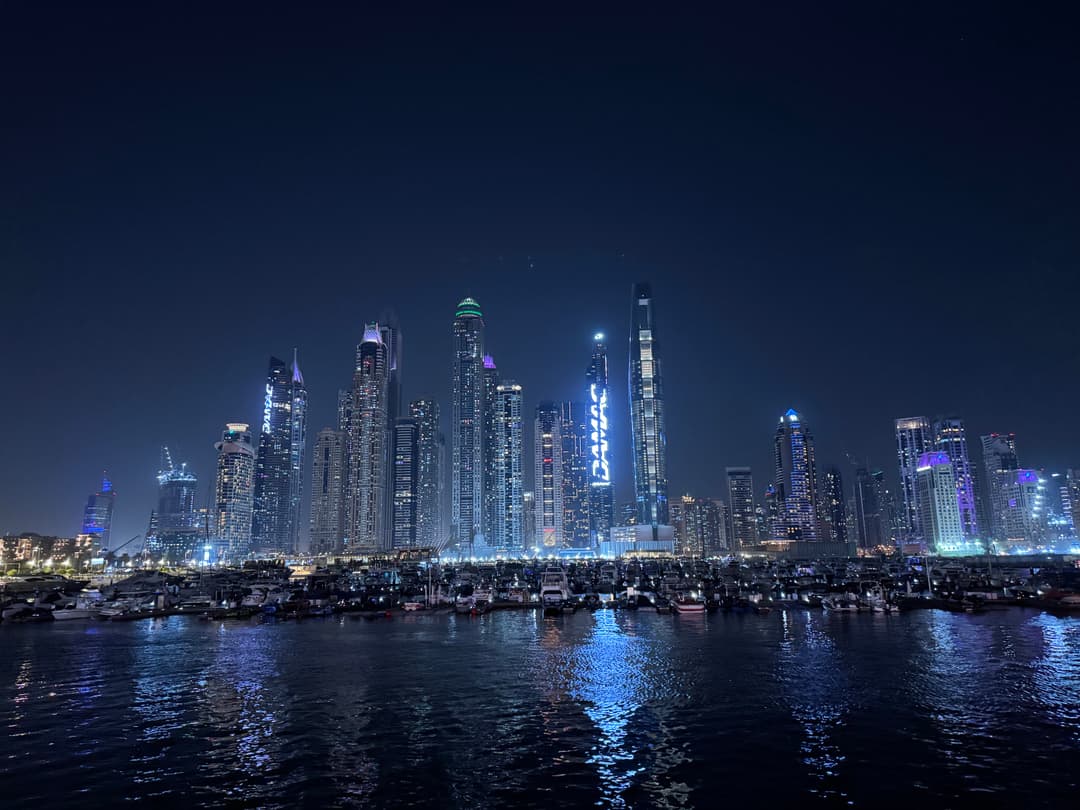 Building View at Night