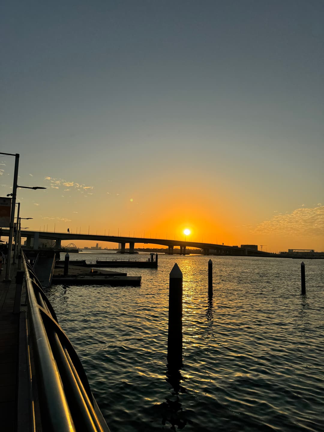 Evening Sunset at Sea